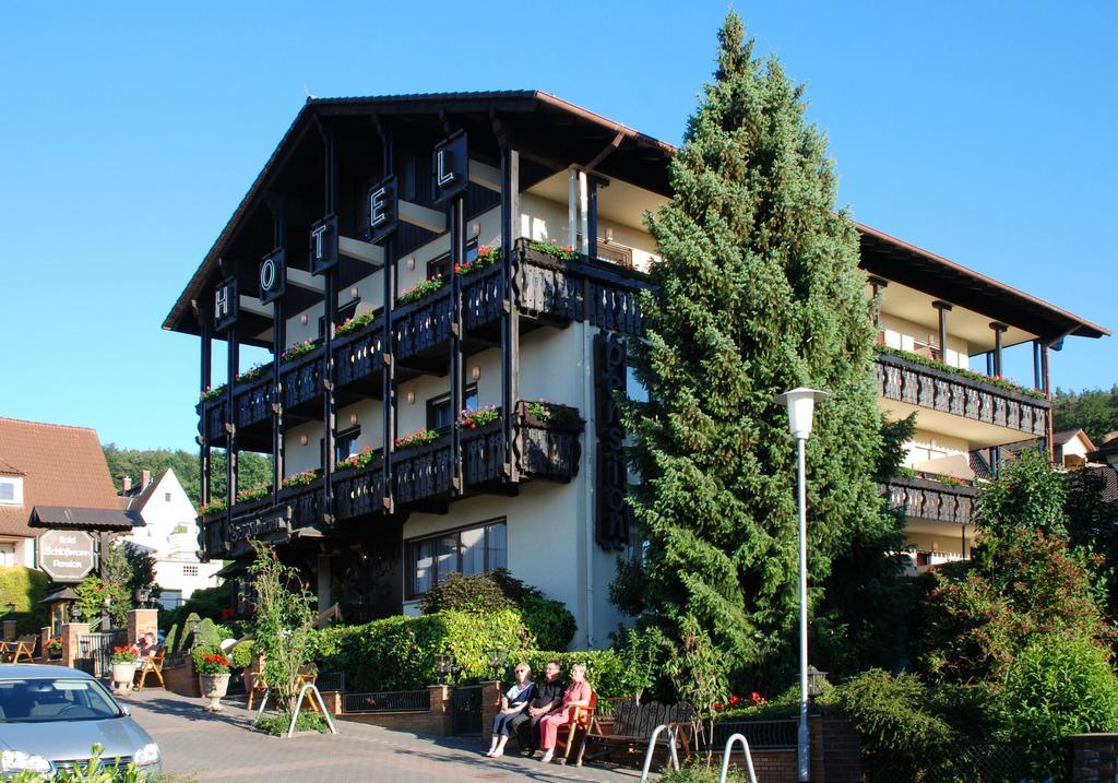Hotel Schloessmann Garni 바트코니크 외부 사진